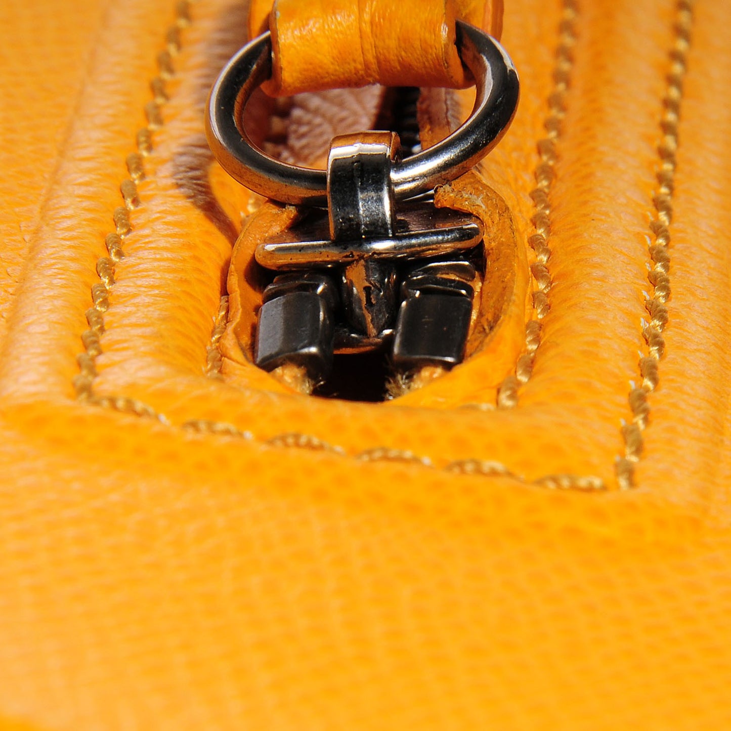 Grained Calfskin Medium Phantom Luggage Yellow