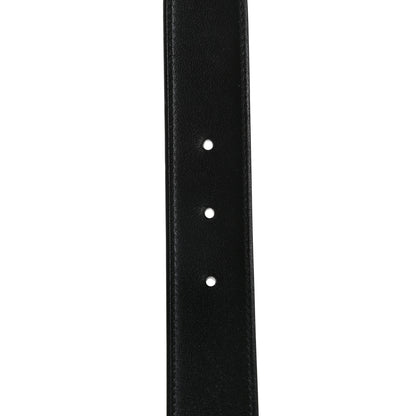 Hermes Box Togo 32mm H Belt 85 Black Etain 3 of 3