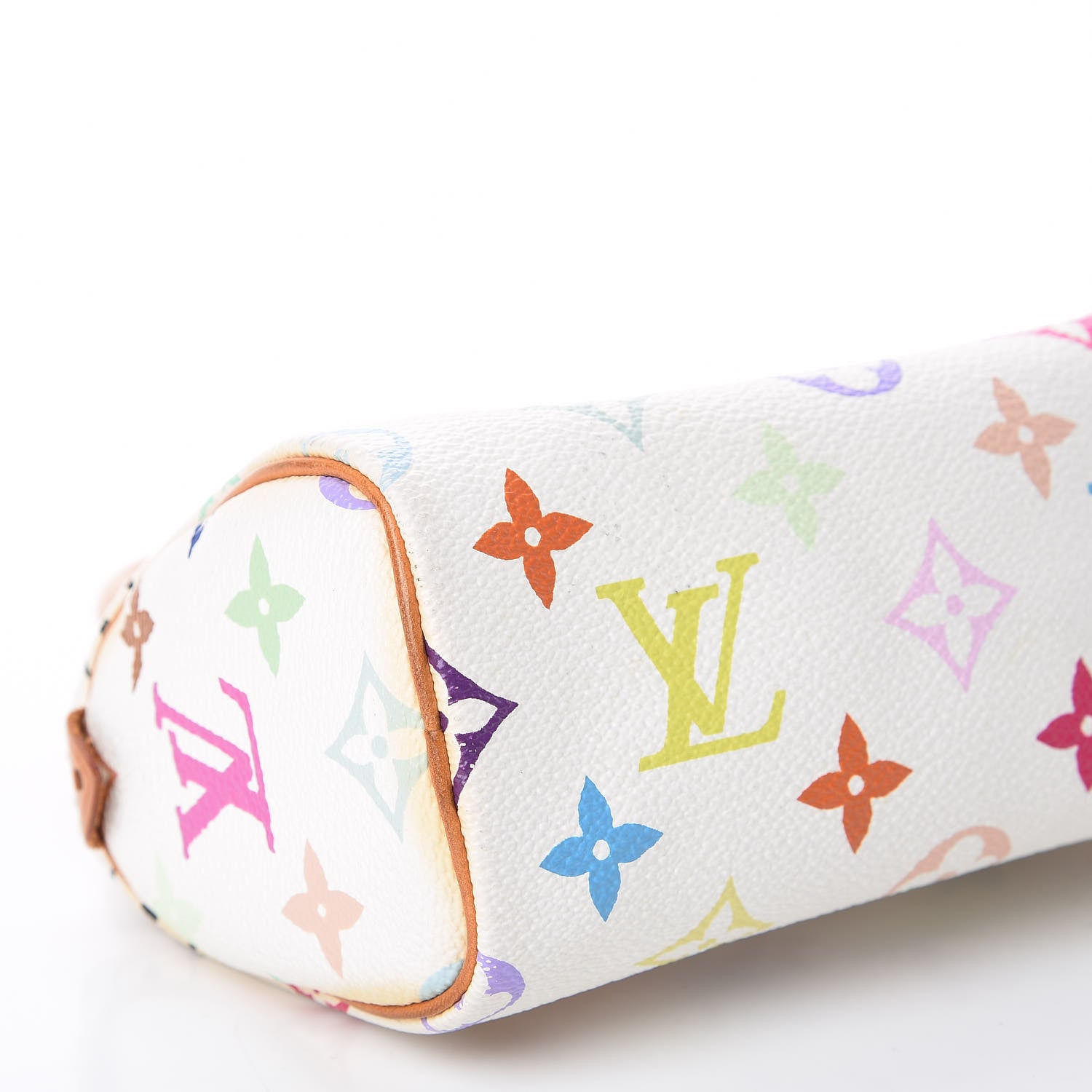 Louis Vuitton Monogram Multicolor Mini Sac HL Speedy White 6 of 10