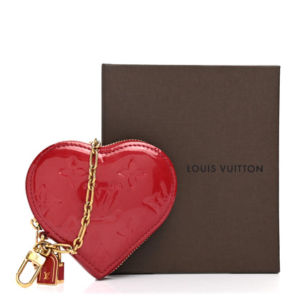 Louis Vuitton Vernis Coeur Heart Coin Purse Pomme D'Amour 12 of 12