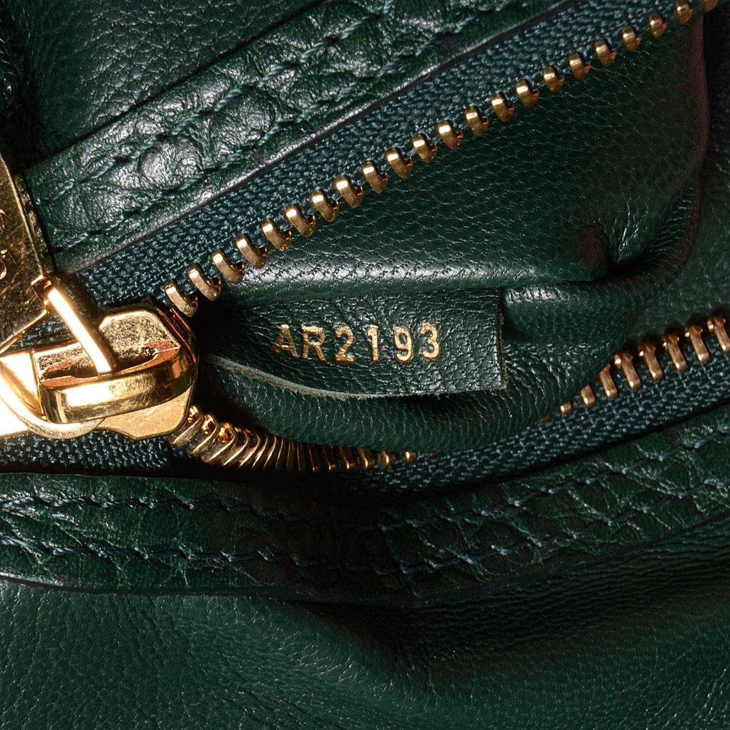 Monogram Ostrich Majestueux PM Vert