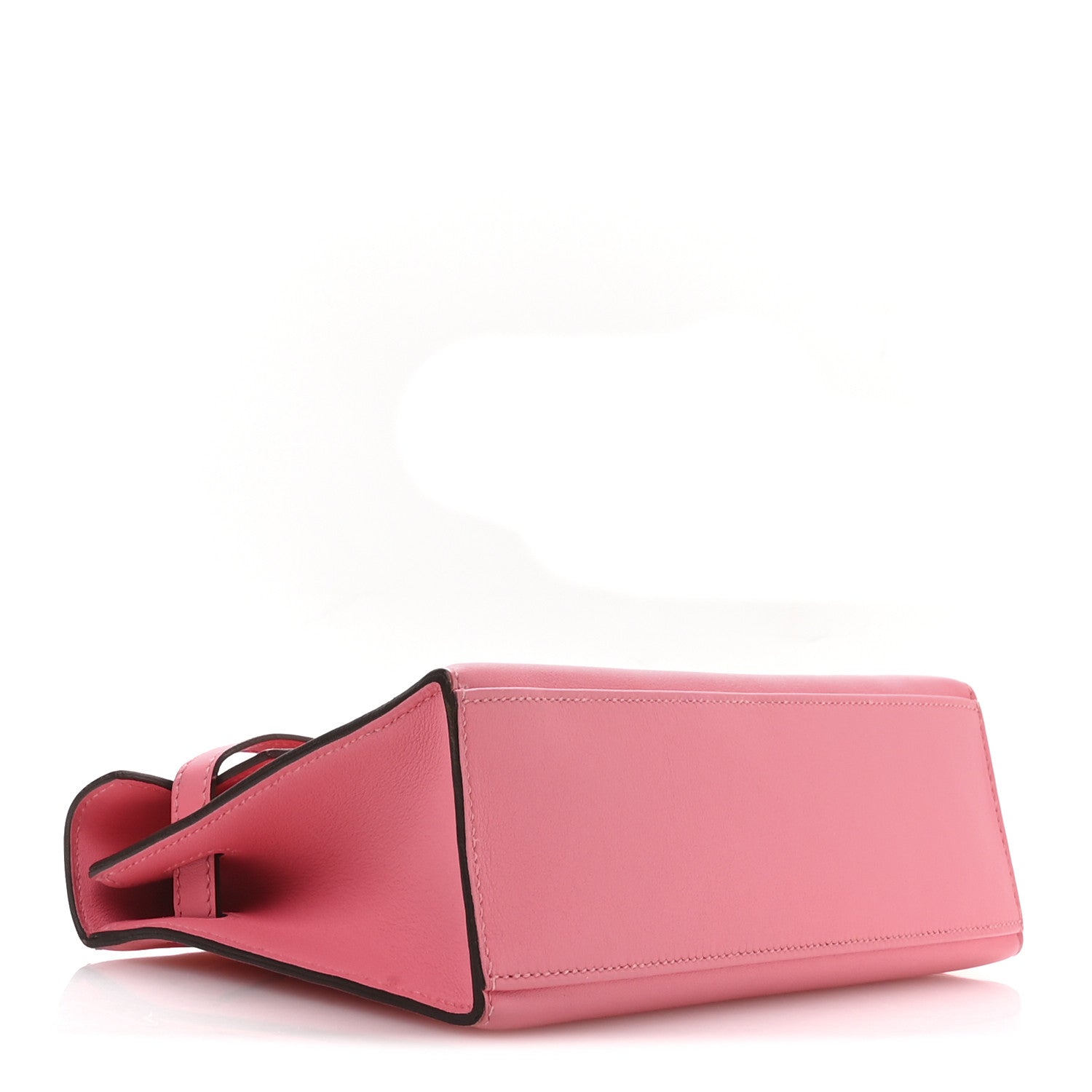 Hermes Swift Kelly Pochette Clutch Rose Azalee 4 of 10
