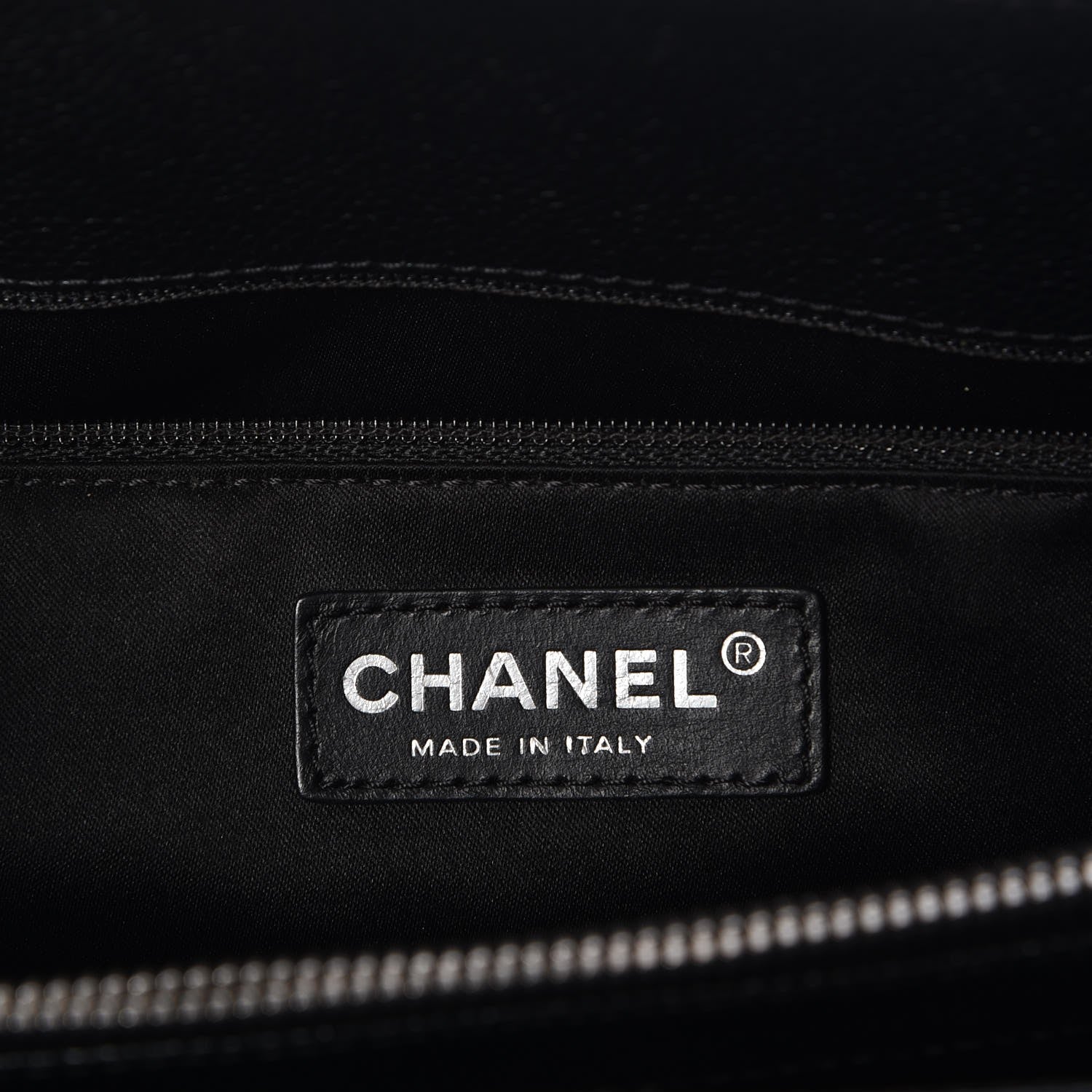 Chanel Caviar Quilted Grand Shopping Tote GST Black 6 of 7