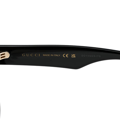Gucci Rectangle 52mm Frame Sunglasses GG0998S Black 6 of 8