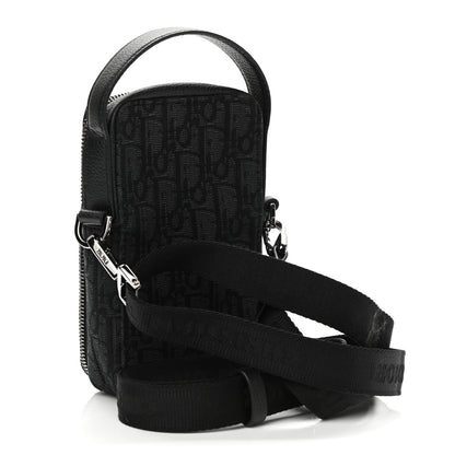 Christian Dior Oblique Micro Rider Pouch Black 3 of 13