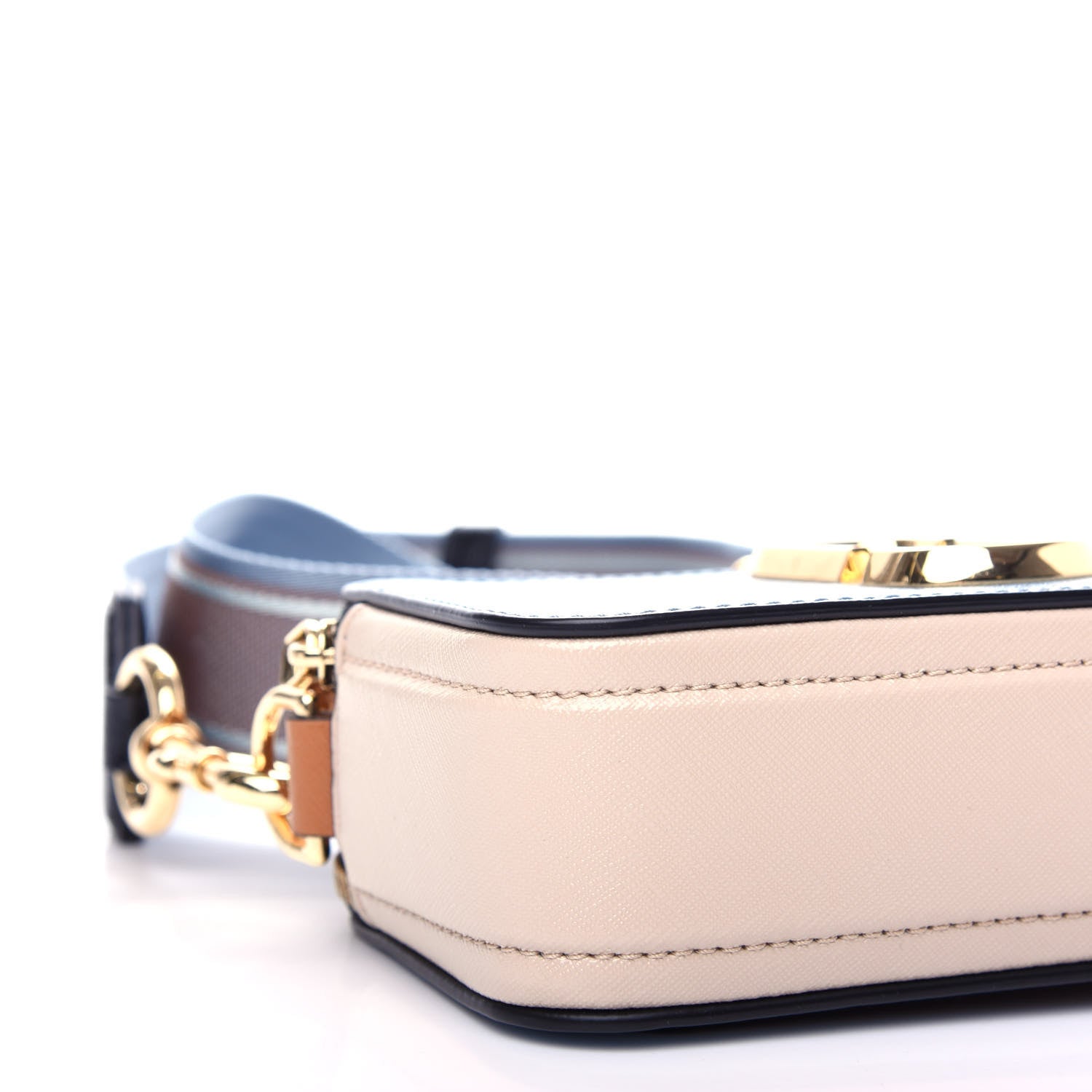 Marc Jacobs Saffiano Small Snapshot Camera Bag Skyline Blue 9 of 11