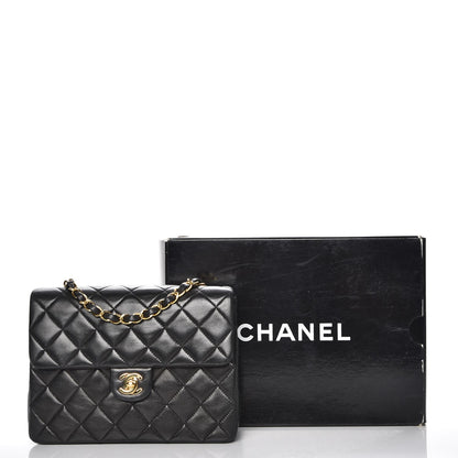 Chanel Lambskin Quilted Small Flap Black 9 of 9