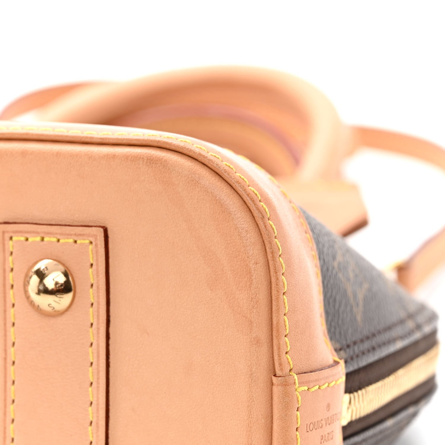 Louis Vuitton LOUIS VUITTON Monogram Alma BB 9 of 10