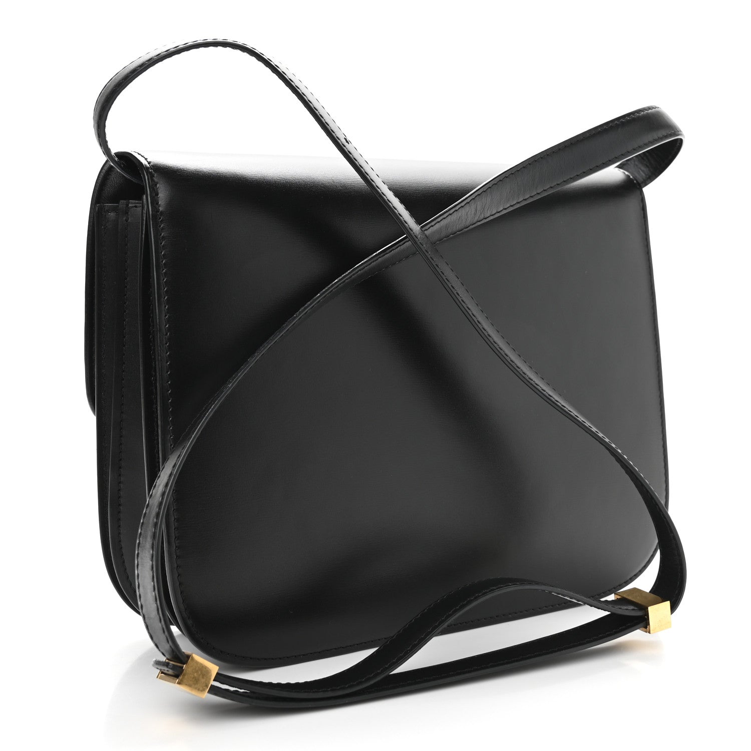 Celine Box Calfskin Medium Classic Box Flap Bag Black 3 of 11