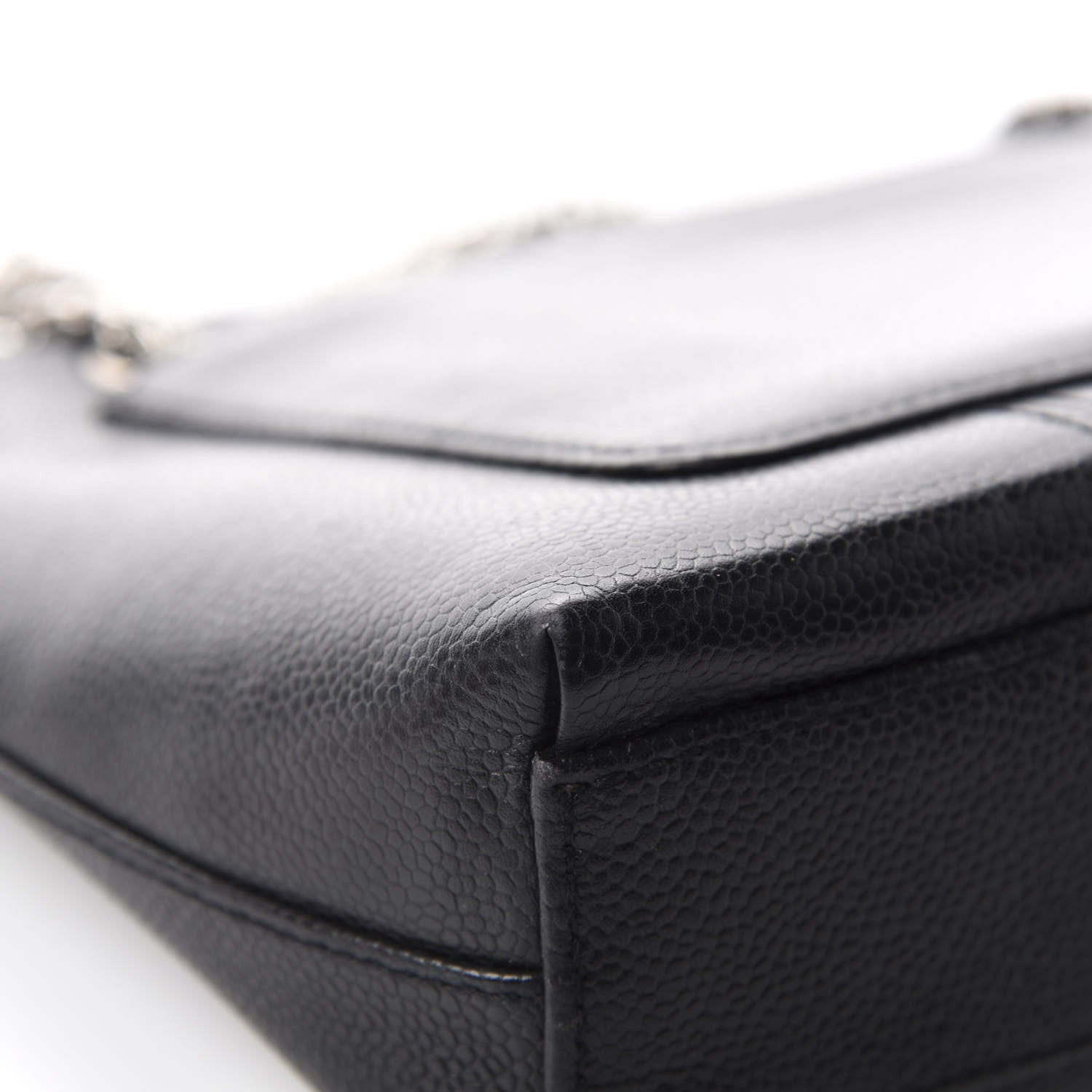 Chanel Grained Calfskin Bijoux Chain Shoulder Bag Black 18 of 19
