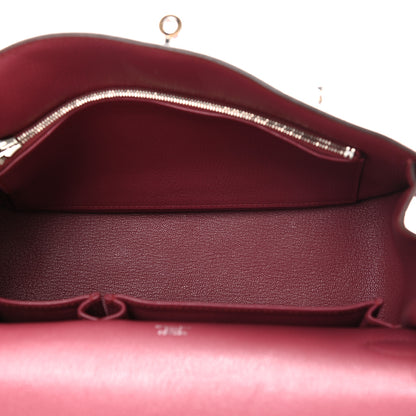 Hermes Taurillon Clemence Jypsiere 28 Bois De Rose 5 of 14