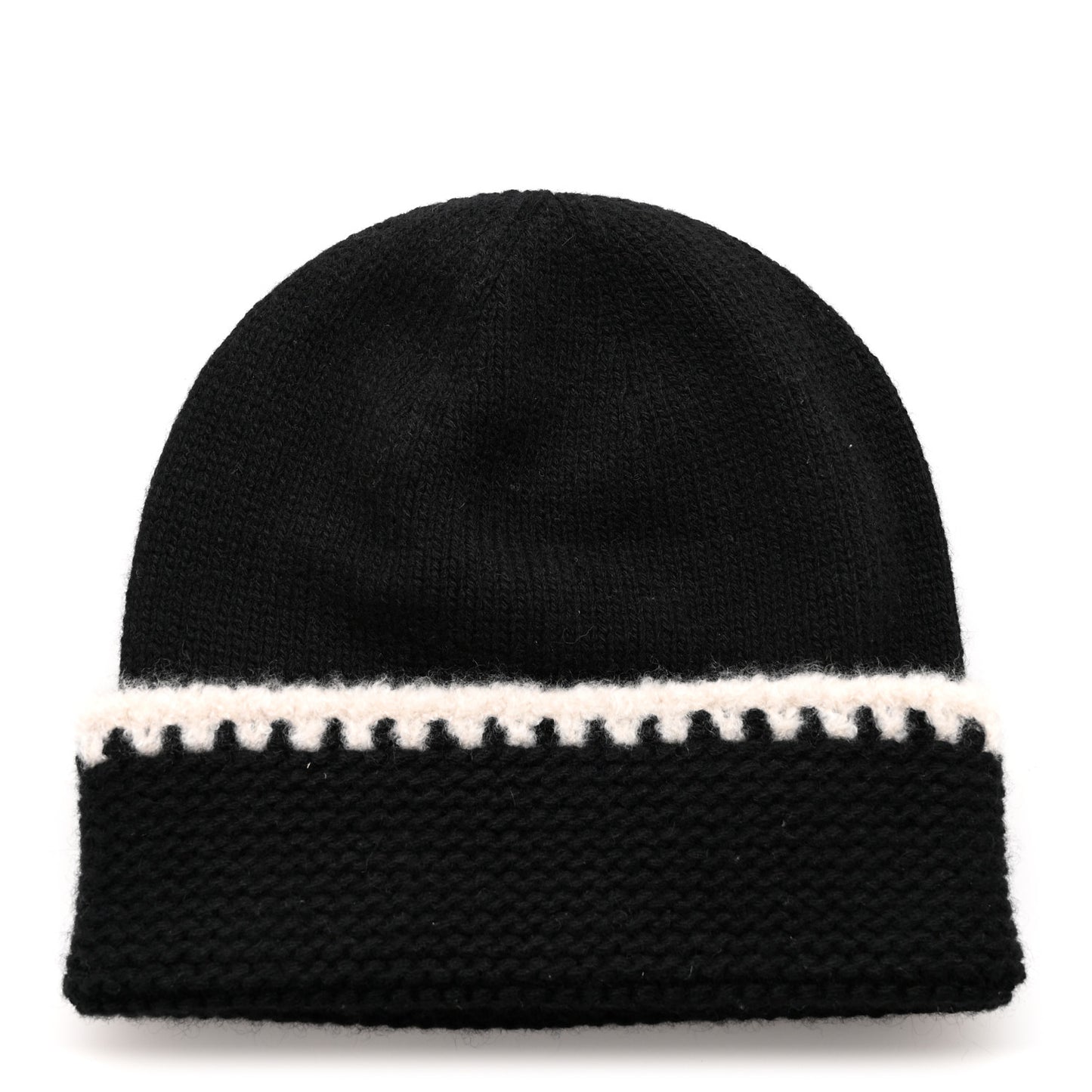 Cashmere CC Logo Beanie Hat Black
