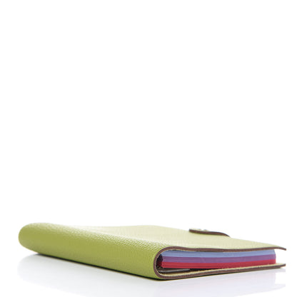 Hermes Togo Ulysse PM Notebook Vert Anis 4 of 10