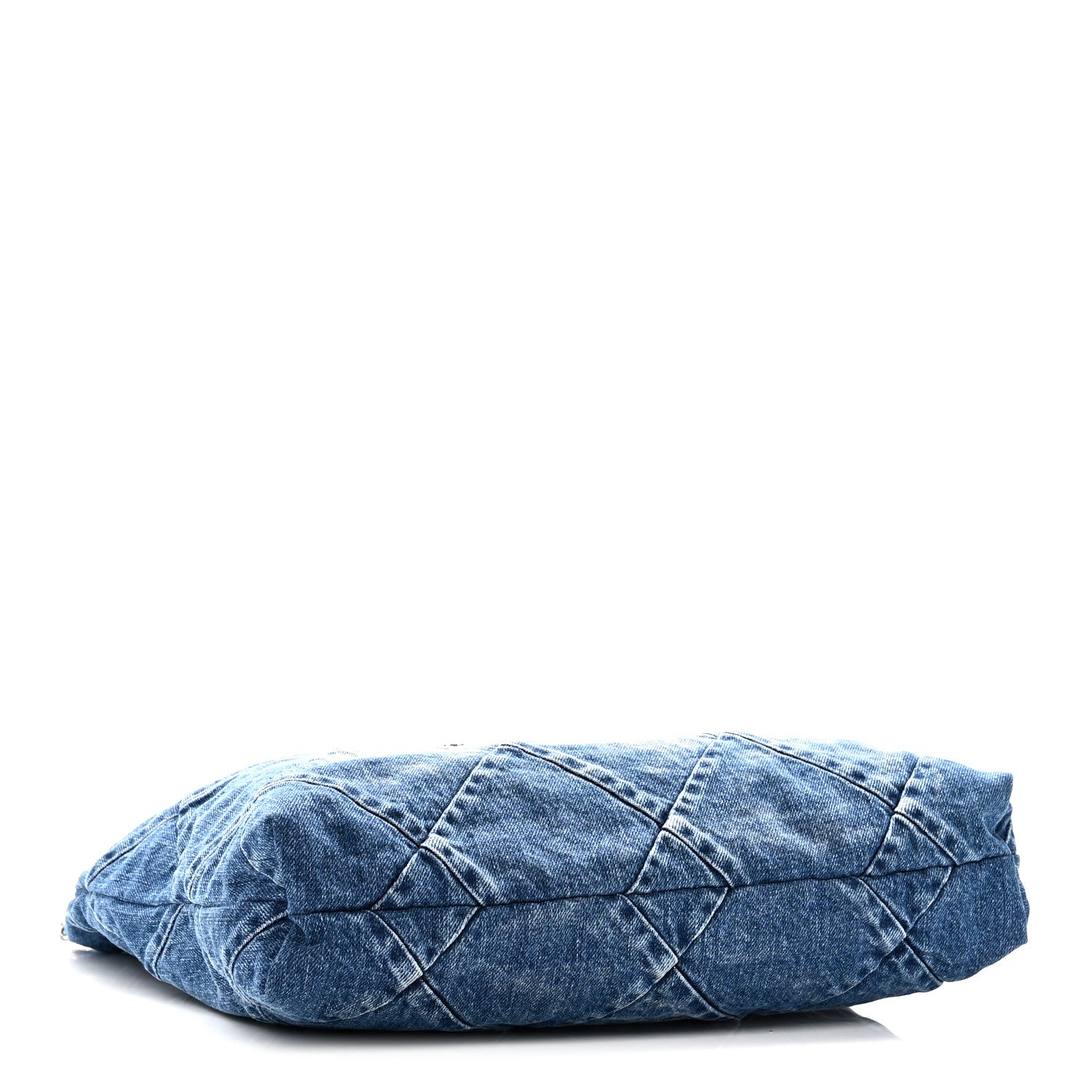 Chanel Denim Quilted Chanel 22 Blue 5 of 11