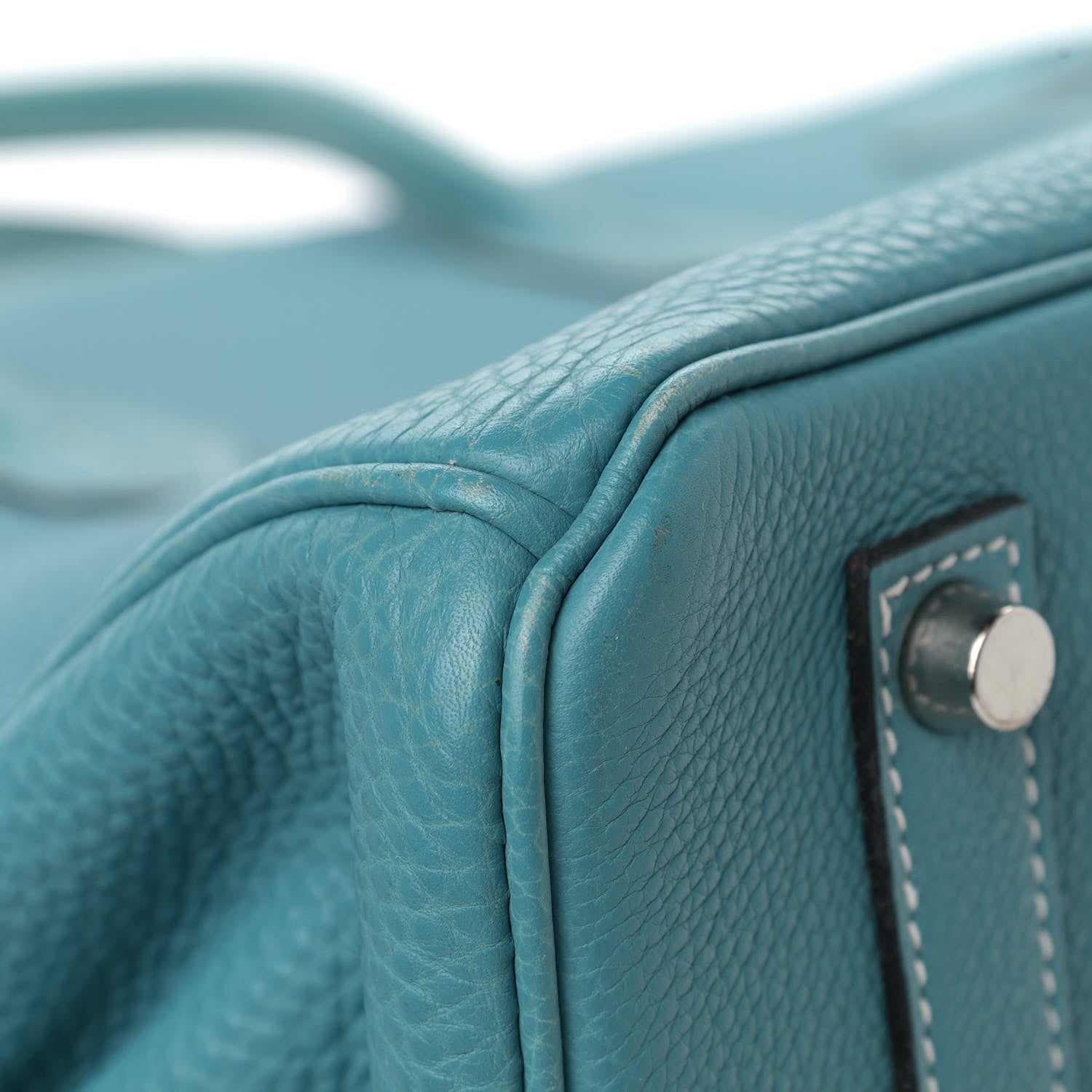 Hermes Togo Birkin 35 Blue Jean 10 of 23