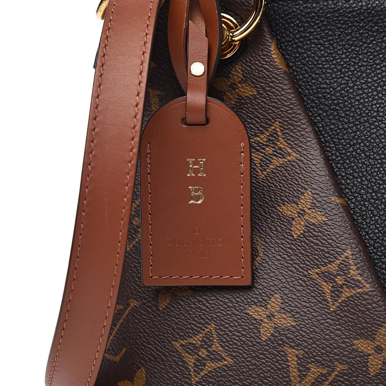 Louis Vuitton Monogram V Tote BB Black 8 of 11