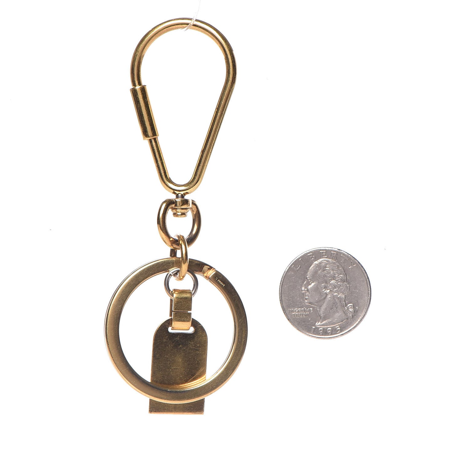 Mini Travel Key Holder Gold