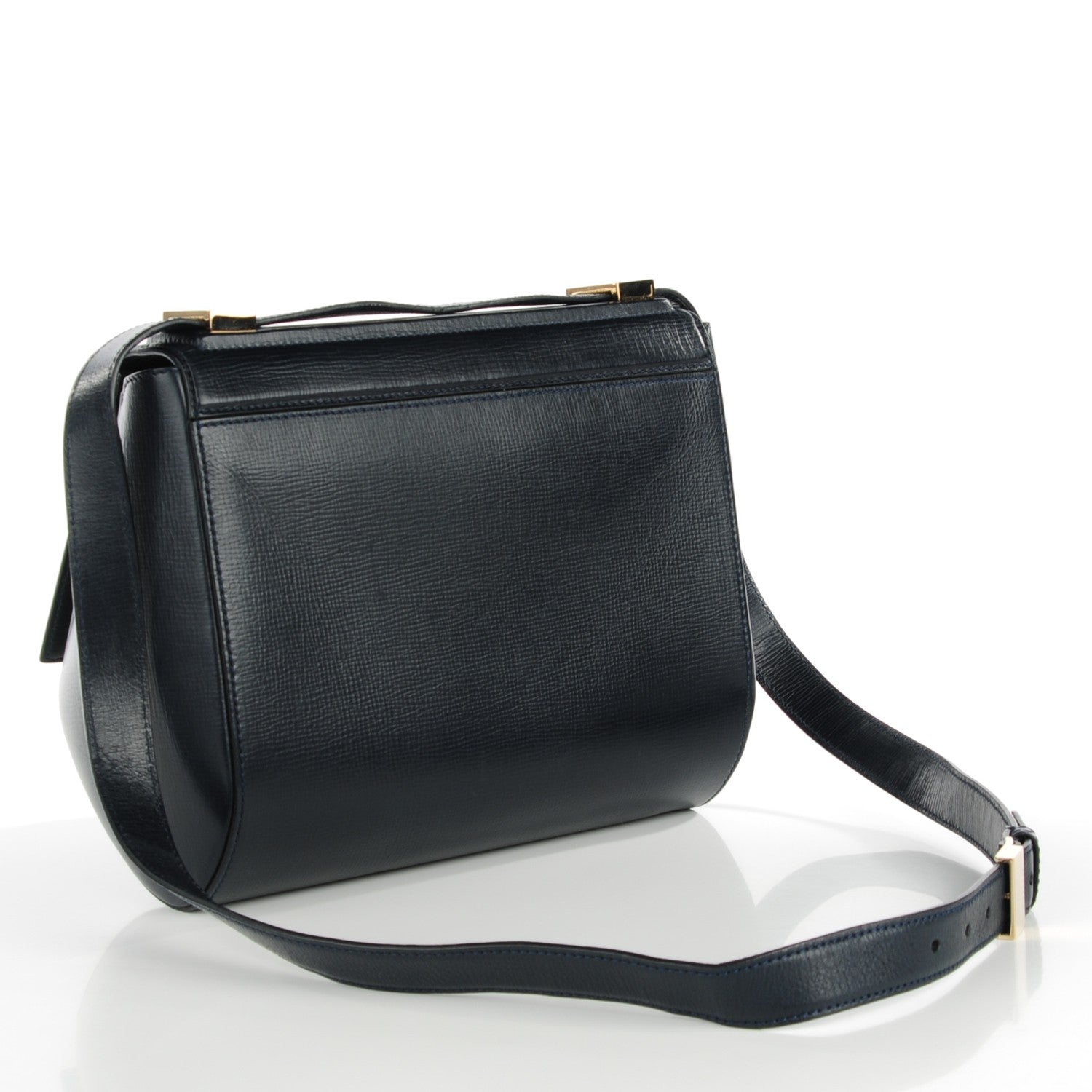 Givenchy Textured Calfskin Medium Pandora Box Crossbody Bag Night Blue 3 of 7