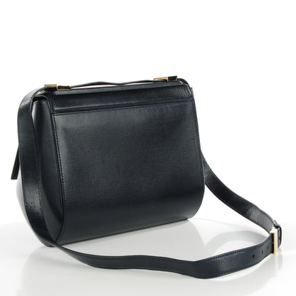 Givenchy Textured Calfskin Medium Pandora Box Crossbody Bag Night Blue 3 of 7