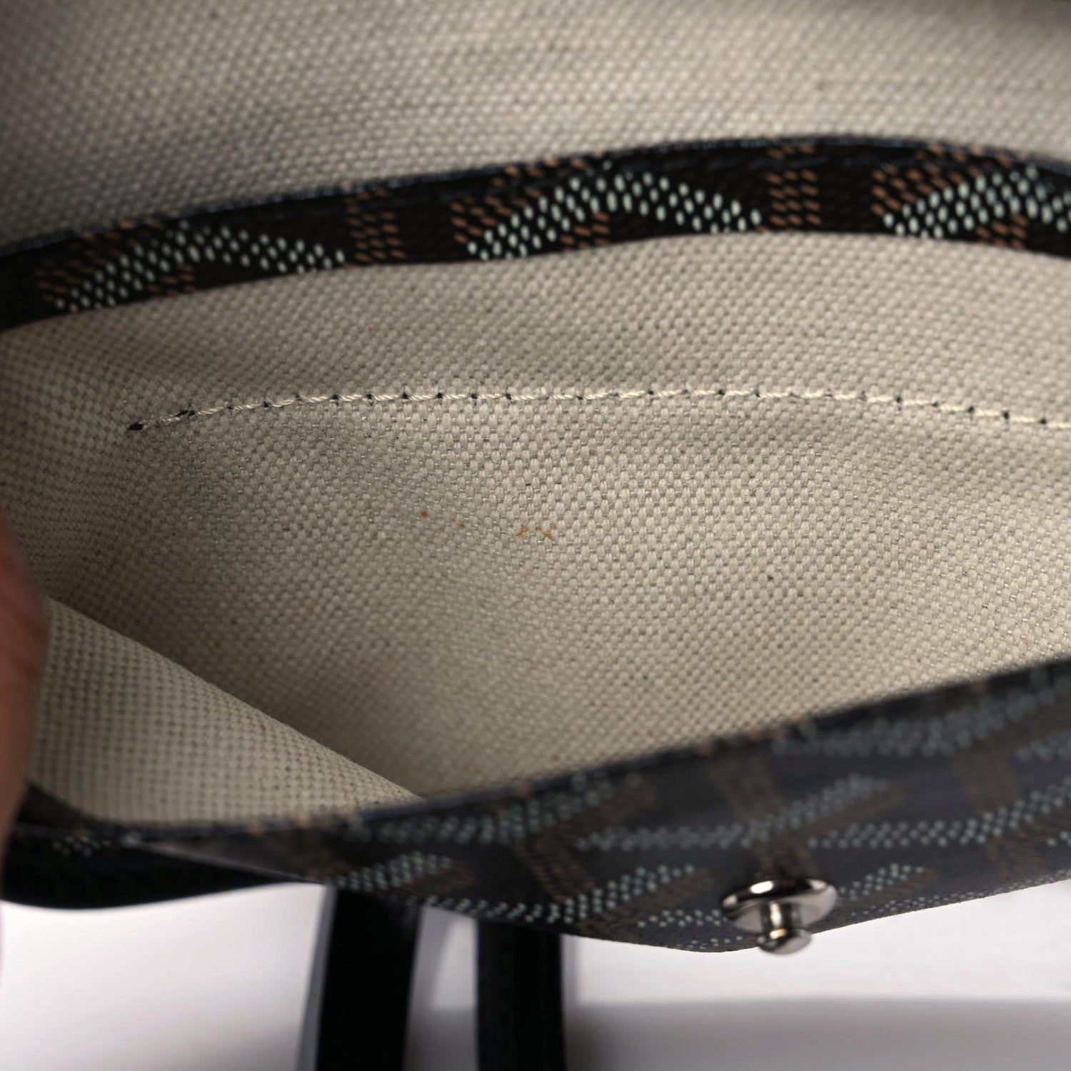 Goyard Goyardine Saint Louis GM Black 10 of 12
