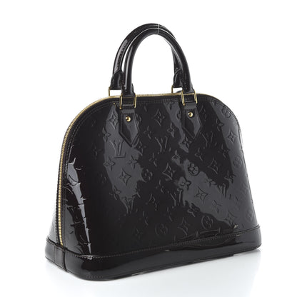 Louis Vuitton Vernis Alma PM Amarante 3 of 9