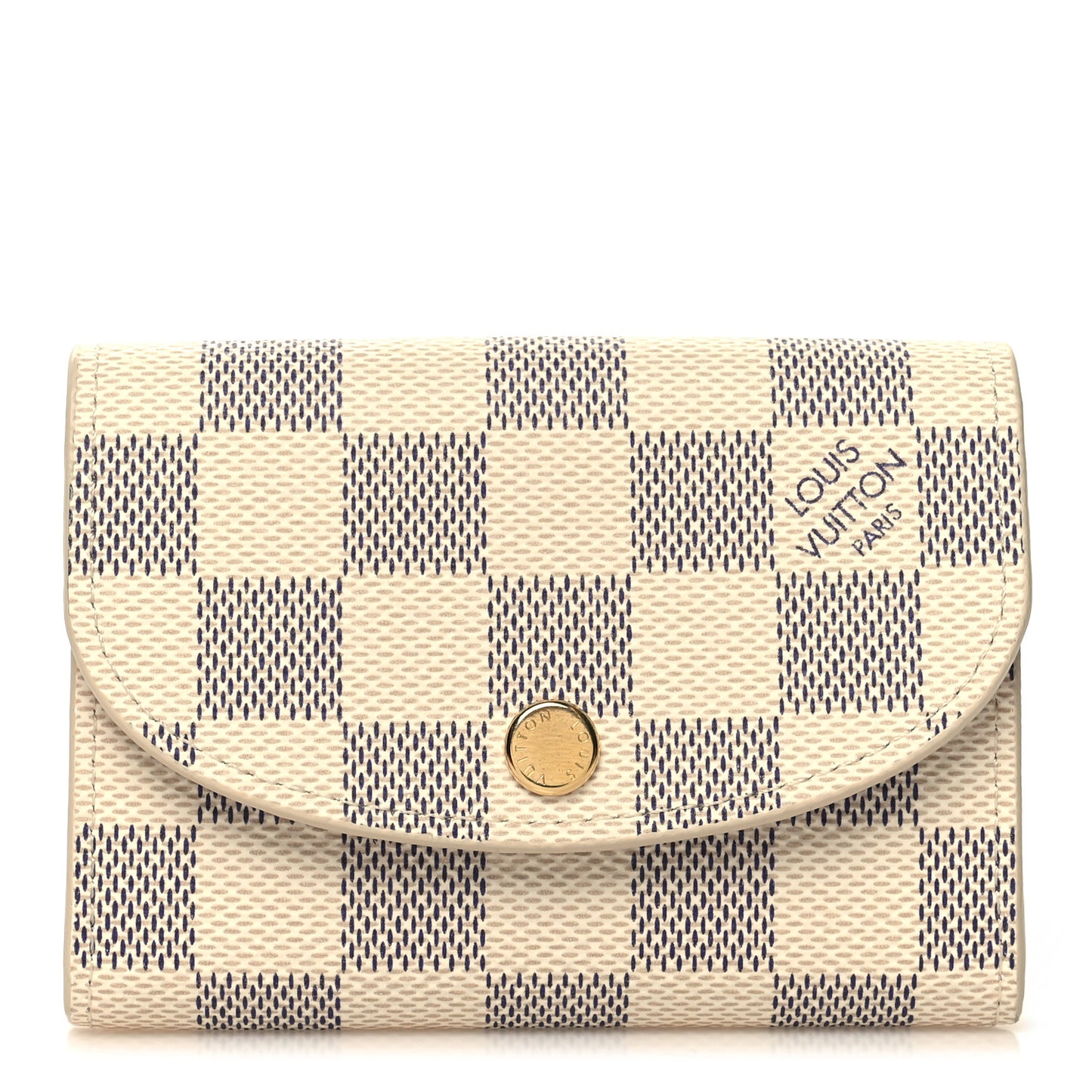 Damier Azur Rosalie Coin Purse Rose Ballerine