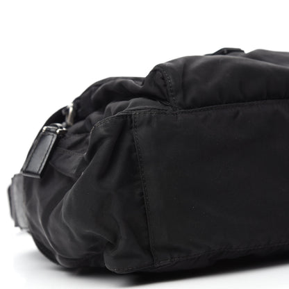 Prada Nylon Vela Messenger Black 6 of 10