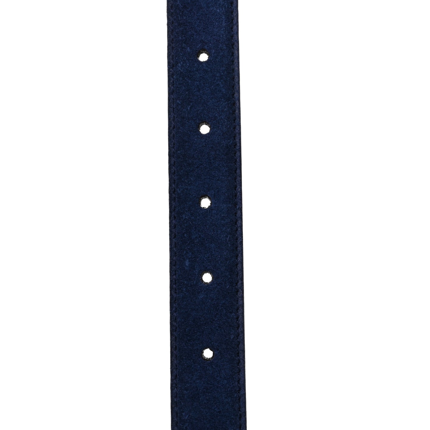 Suede Icaro G Cube 25mm Belt 95 38 Dark Navy