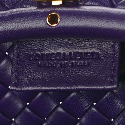 Bottega Veneta Nappa Intrecciato Small Padded The Handle Tote Purple 6 of 10