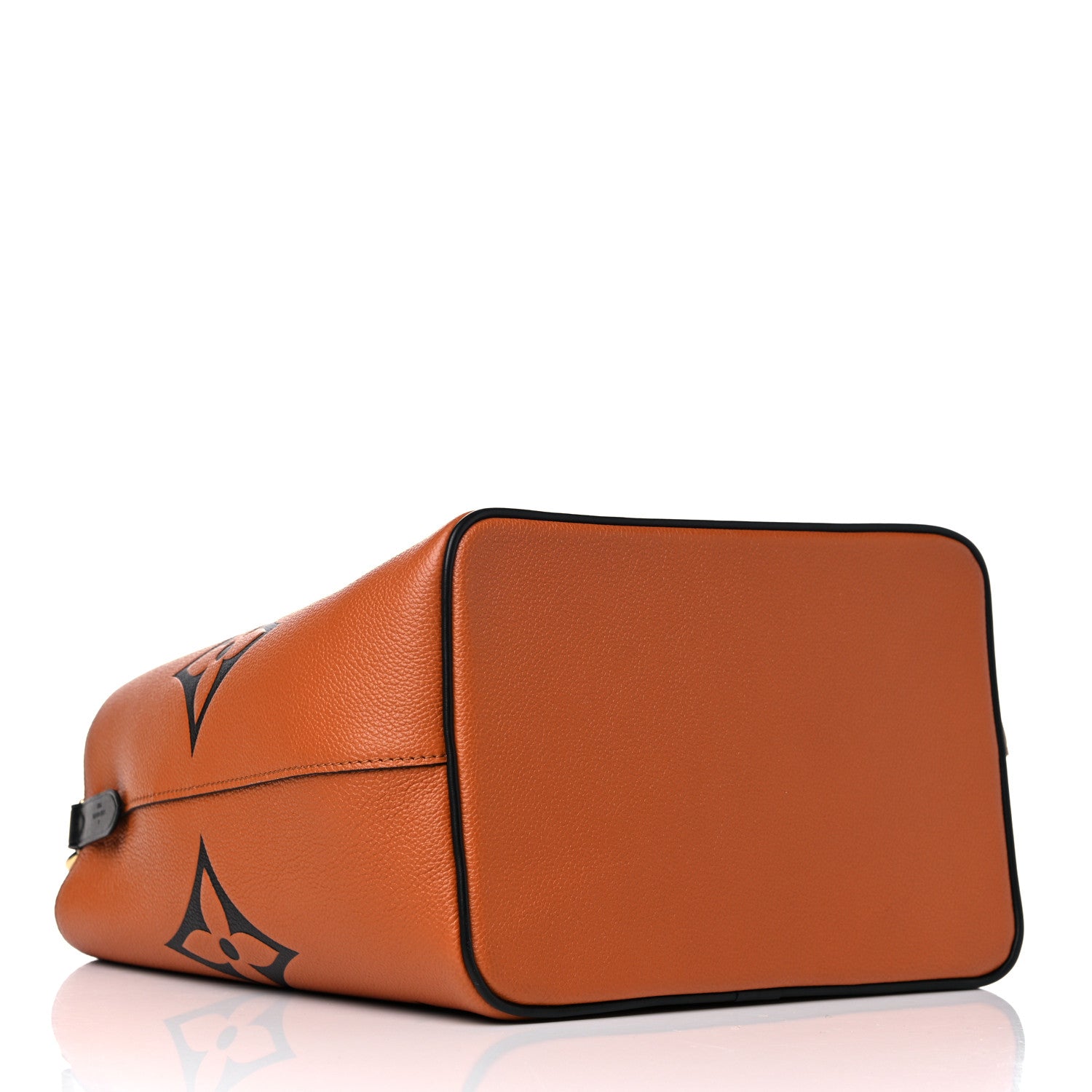 Louis Vuitton Empreinte Monogram Giant Crafty Neonoe MM Caramel Black 3 of 10