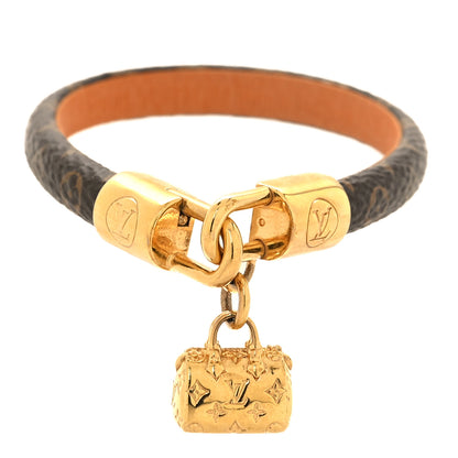 Louis Vuitton Monogram Speedy Charm Bracelet 17 1 of 6