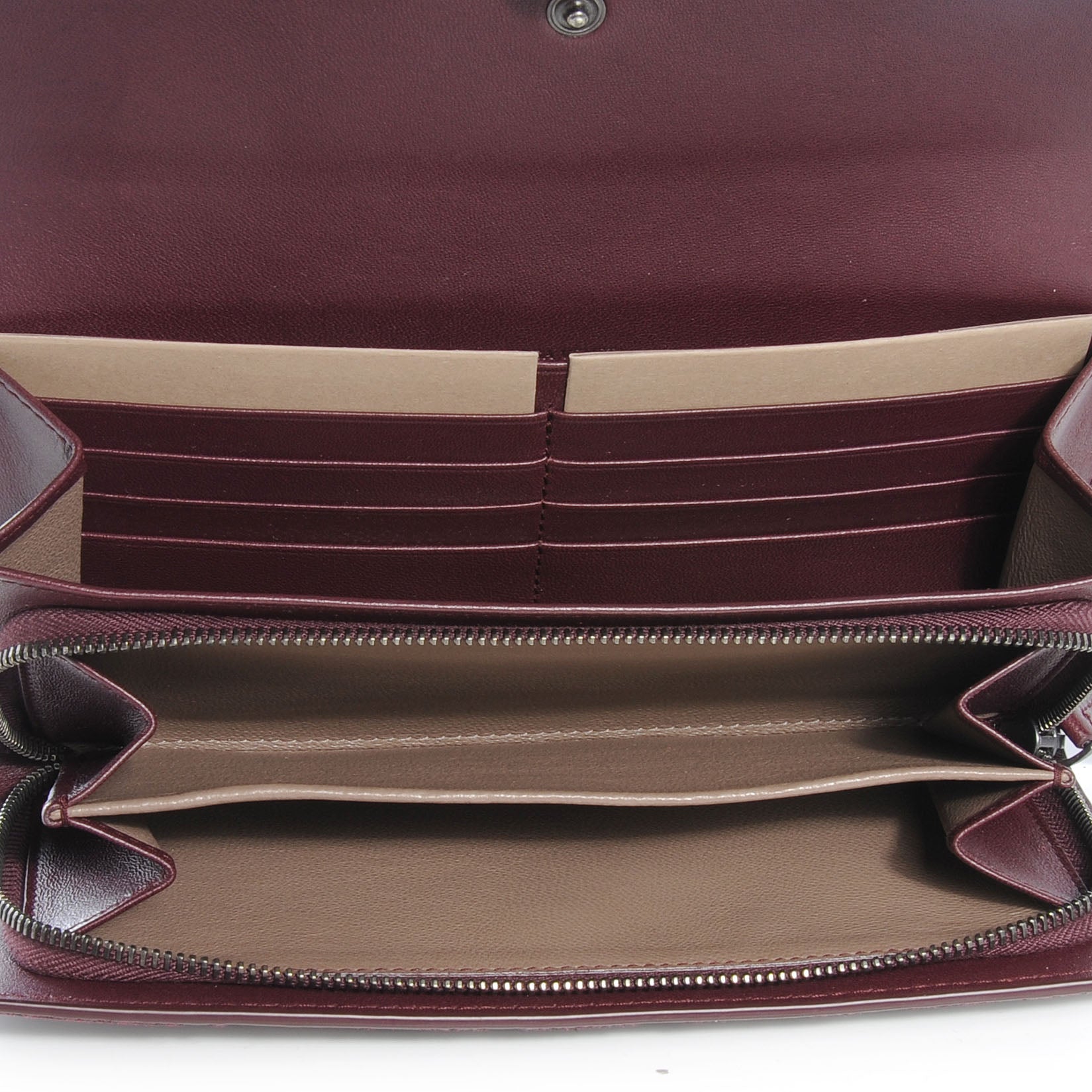 Bottega Veneta Intrecciato Velvet Continental Wallet 5 of 8
