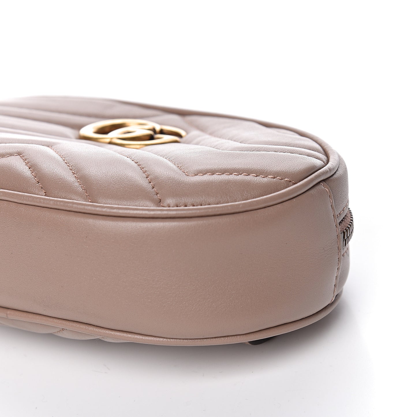 Calfskin Matelasse GG Marmont Belt Bag 65 26 Porcelain Rose