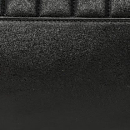 Saint Laurent Calfskin Y Quilted Monogram Medium Loulou Chain Satchel Black 18 of 21