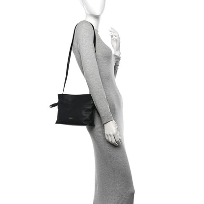 Loewe Calfskin Mini Flamenco Knot Clutch Black 2 of 10