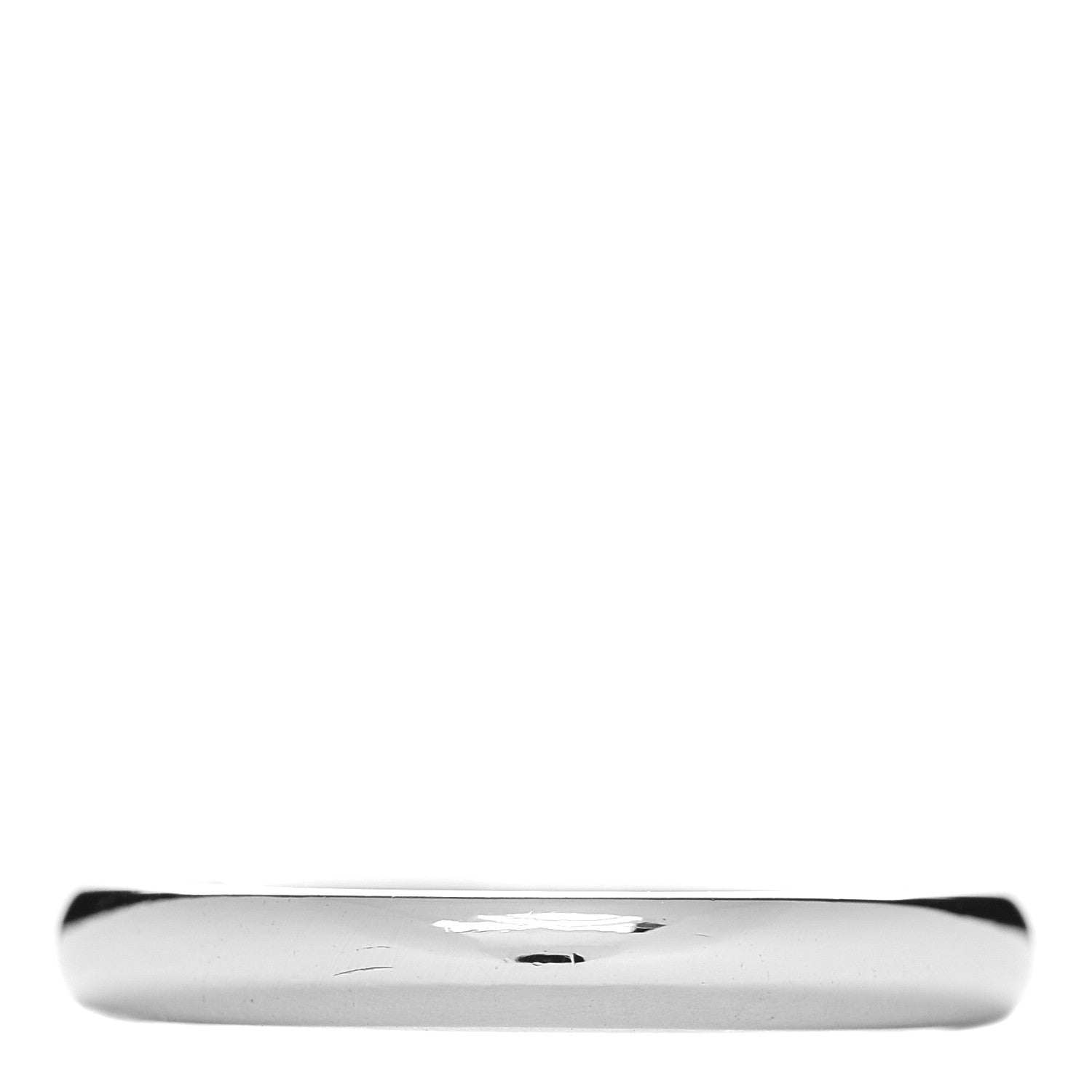 Tiffany Platinum Diamond Elsa Peretti Band Ring 48 4.5 3 of 5