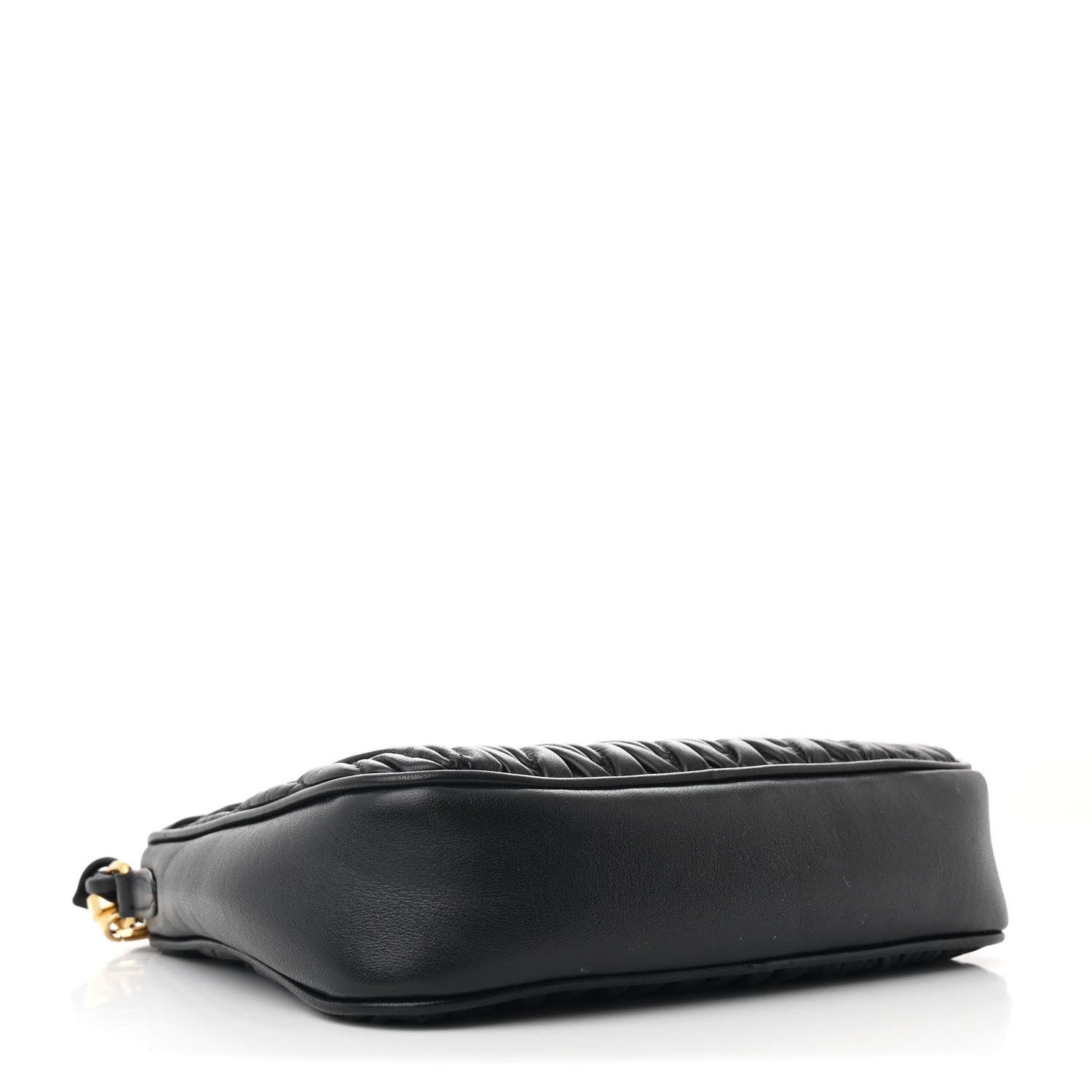 Miu Miu Nappa Matelasse Shoulder Bag Black 4 of 10