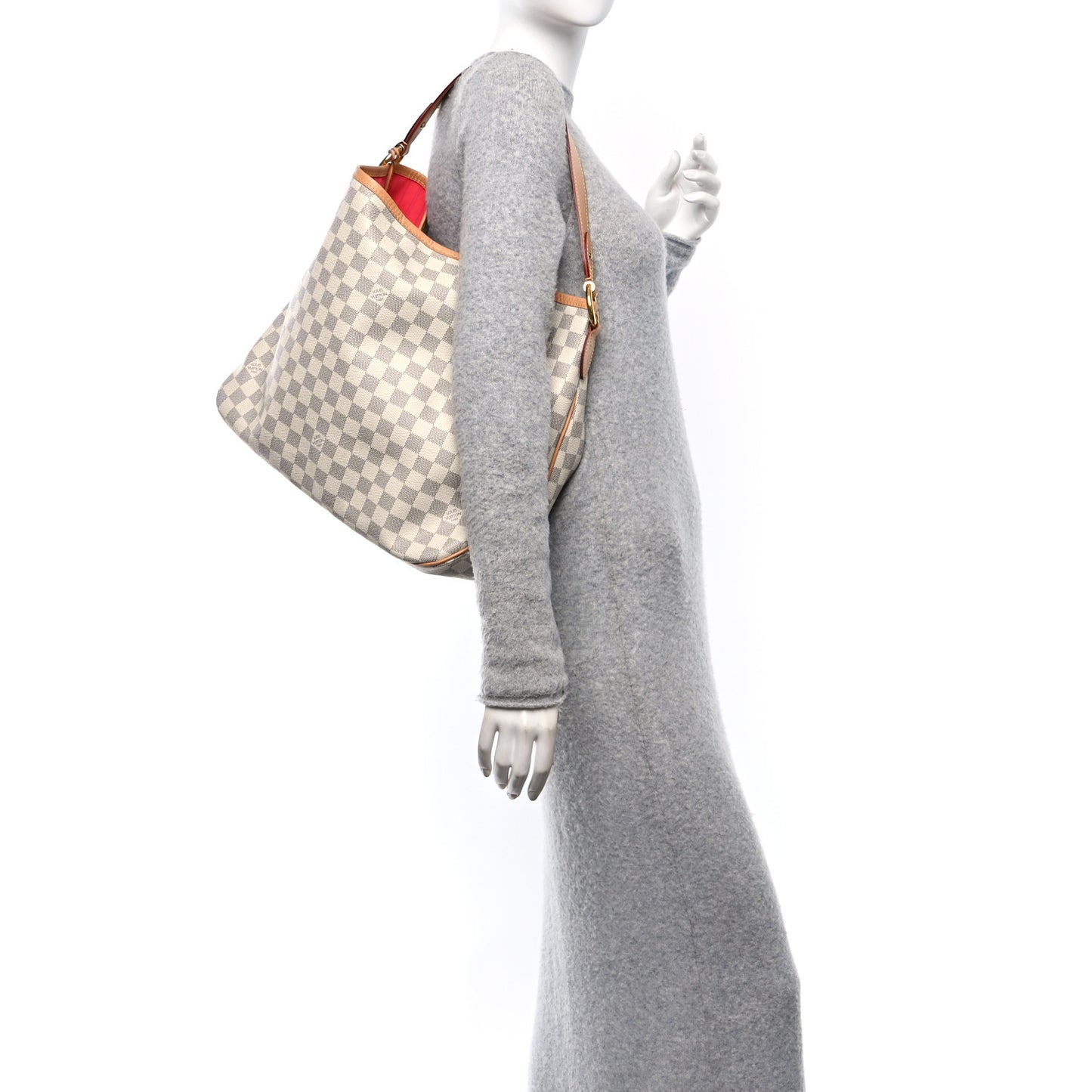 Damier Azur Delightful MM Pink