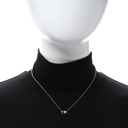 Tiffany 18K Rose Gold 9mm Elsa Peretti Bean Pendant Necklace 2 of 4