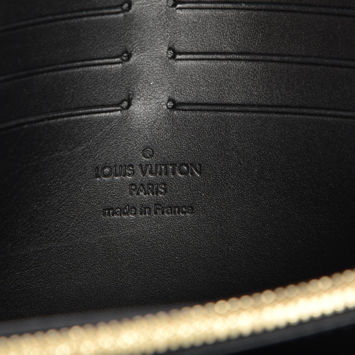 Louis Vuitton Suhali Le Favori Wallet Black 6 of 8