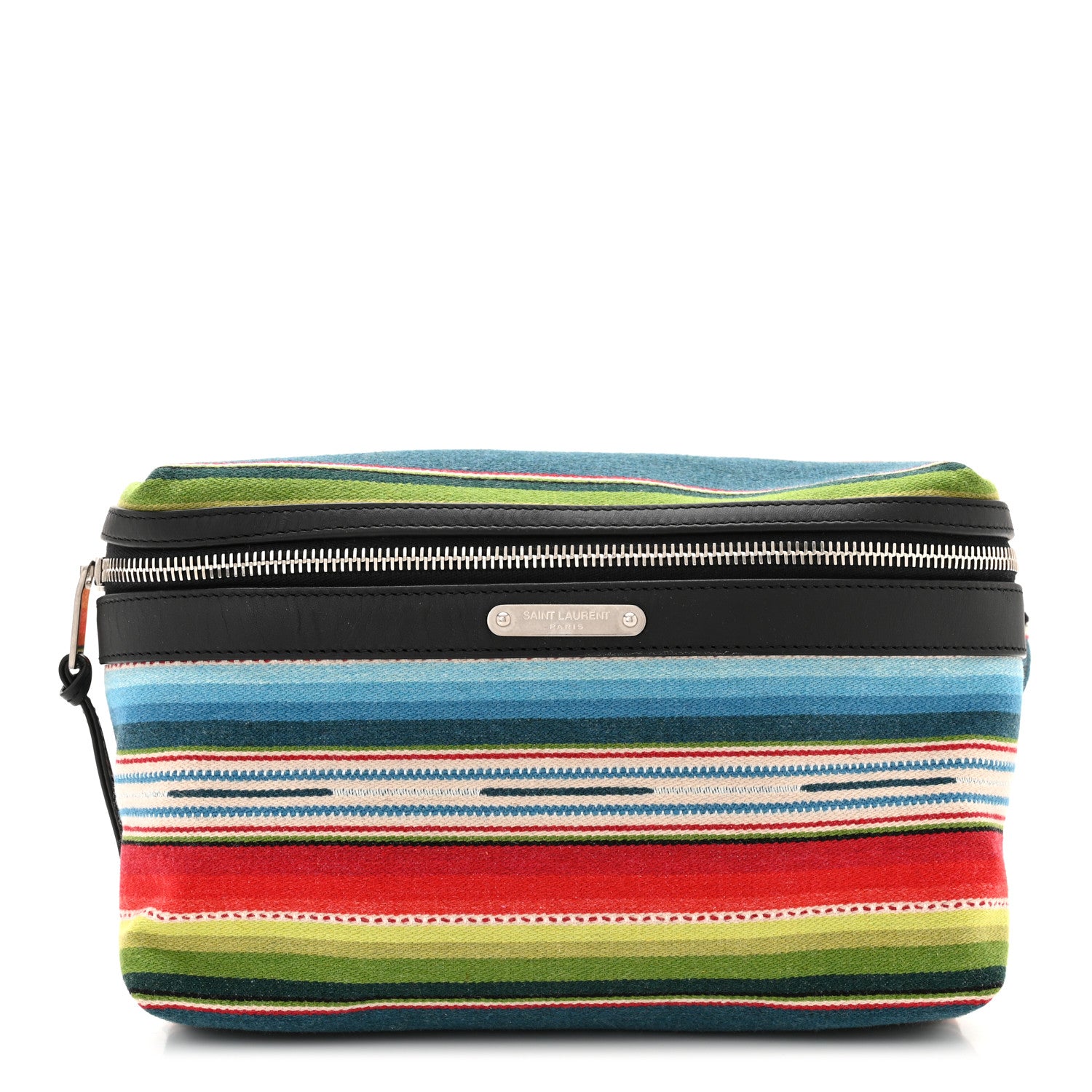 Saint Laurent Wool Mexican Jacquard City Belt Bag Multicolor 1 of 10