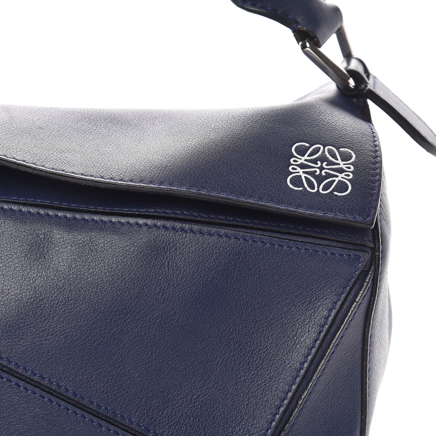 Loewe Calfskin Medium Puzzle Bag Marine 19 of 19