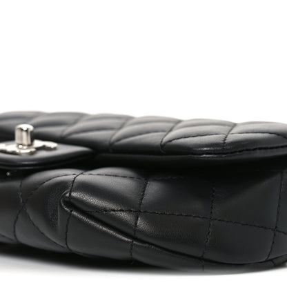 Chanel Calfskin Quilted CC Uniform Flap Belt Bag Black 11 of 12