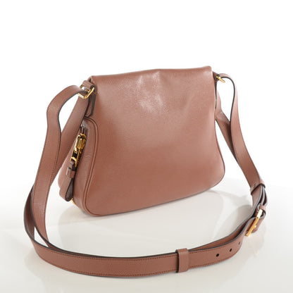 Tom Ford Pebbled Calfskin Medium Jennifer Crossbody Desert Rose 3 of 7