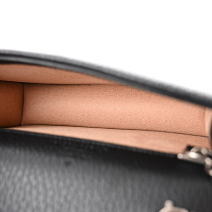 Gucci Calfskin Super Mini Dionysus Shoulder Bag Black 5 of 11