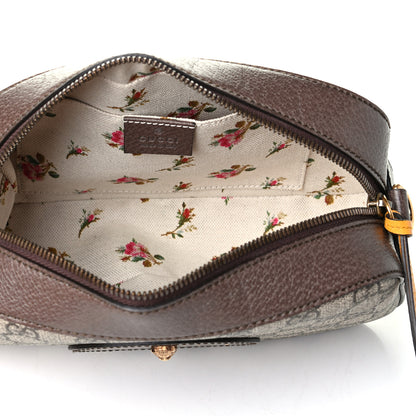Gucci GG Supreme Monogram Web Neo Vintage Shoulder Bag Beige New Acero Crop 4 of 8