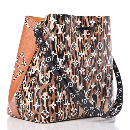 Louis Vuitton Monogram Giant Jungle NéoNoé Caramel 3 of 8