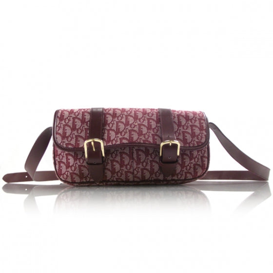 Christian Dior Monogram Small Messenger Bordeaux 1 of 10