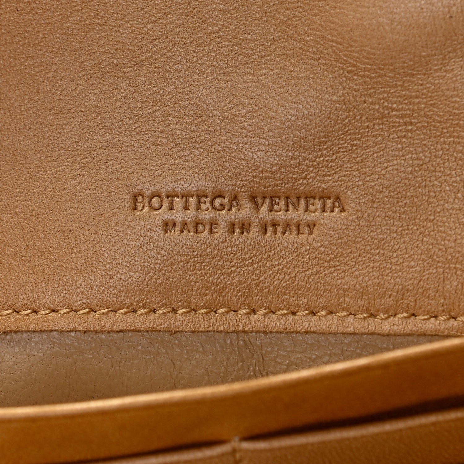 Bottega Veneta Nappa Intrecciato Continental Flap Wallet Camel 10 of 13