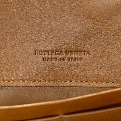 Bottega Veneta Nappa Intrecciato Continental Flap Wallet Camel 10 of 13